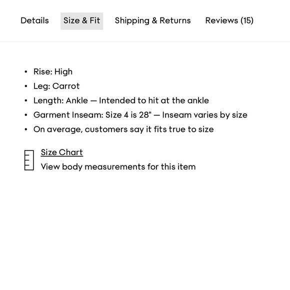 Aritzia Black Carrot Pants - Picture 7 of 16